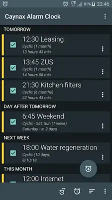 Caynax Alarm Clock android App screenshot 6